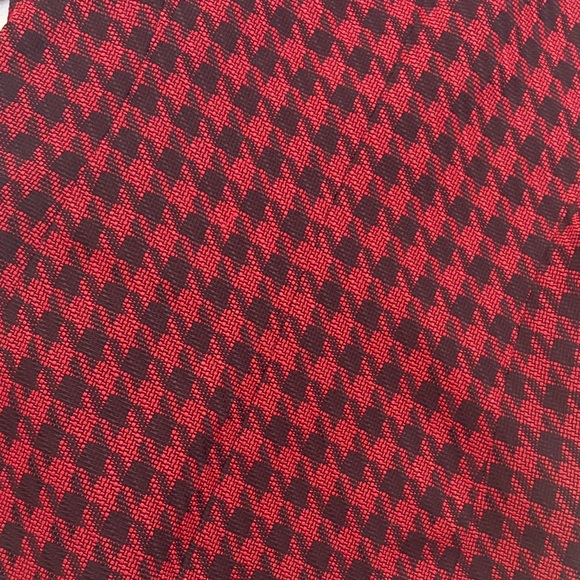 Bar III Red and Black Houndstooth Blazer - Picture 9 of 9